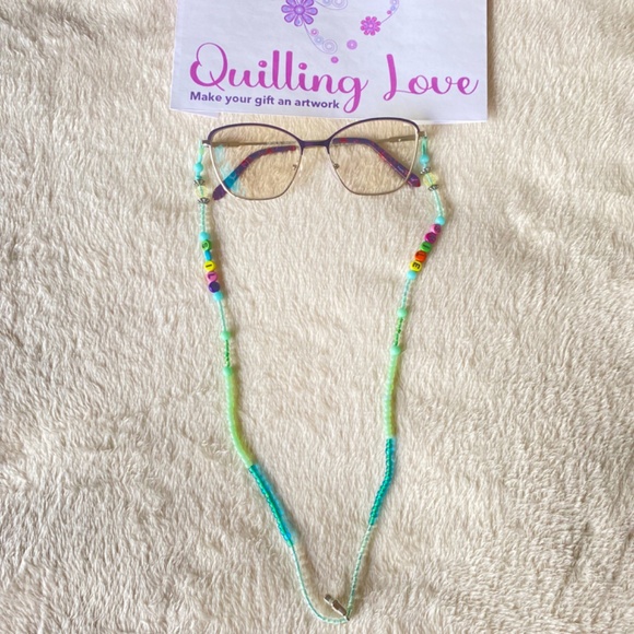 Quilling Love Eyeglasses Handle - Picture 12 of 16